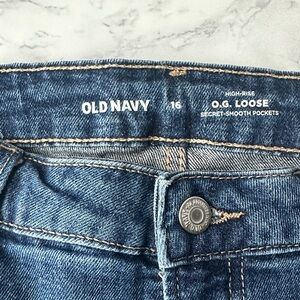 Old Navy Blue Denim High-Rise Jeans